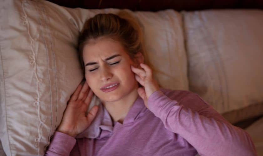 Girl Having Tmj Disorder